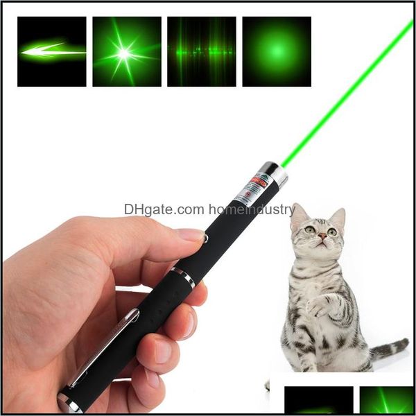 Laser Pointer Pointeur Laser 405 532 650nm haute puissance feu brûlant lumière verte faisceau visible Powerf accessoires de chasse jouet pour chat torche P Dhmph