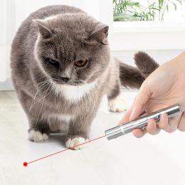 Laserpointer USB oplaadbare pen 3 in 1 kat hond huisdier speelgoed rood UV zaklamp LED 4MW laserpointer grappige kattenpen huisdieren benodigdheden