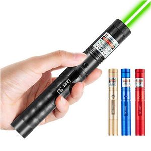 Pointeurs laser Green Powerf Burning Pointer High Power Light 532nm 5MW Stylo visible Correspond à la livraison directe Gadgets électroniques OTB2X