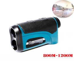 Télémètre laser Chasse 800m 1200m Télescope Télémètre laser Golf Télémètre monoculaire numérique Outil de mesure d'angle T20065004262
