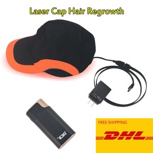 Casco para el crecimiento del cabello con terapia láser, dispositivo antipérdida de cabello, tratamiento anticaída, gorro para el crecimiento del cabello, equipo de masaje