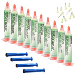 Lasfluxen vente en gros 10 pièces/lot Flux de soudage, pâte à souder réparation soudage avancé Flux d'huile graisse soudure NoClean AMTECH NC559ASM