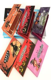 Boîtes de cils Emballages de cils entiers Halloween Boîte de cils vides avec plateau transparent 25 mm Boîte de cils pour maquillage5709418