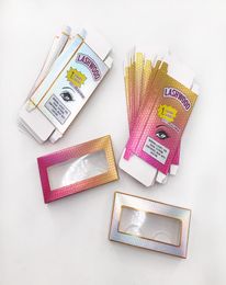 Lashwood Soft Lash Paper Case 100 Echte Mink Lashes Empty Eyelashes Packaging Custom Box Private Logo9296896