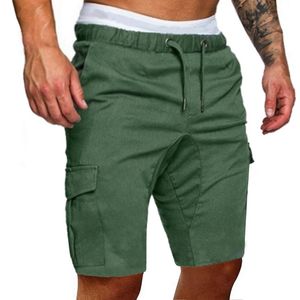 LASPERAL hommes Shorts Fitness décontracté cordon pantalon court haute qualité Shorts 2019 nouveaux hommes multi-poches sport