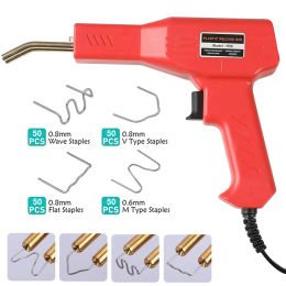 Lasseurs 50w Astaufeuille Hot Welding Plastique Mine de réparation de pare-chocs Car kit de réparation en plastique Hot Gun Gun Car Chaumper Bumper Crack Taxet Tools