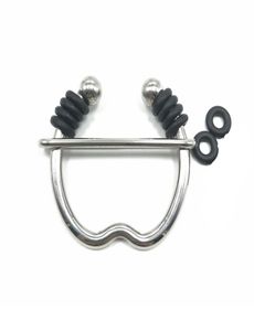 Laatste pikring Ball Clip Scrotal Testicles Clamp Device Bondage CBT Sex Toys for Men 40mm 45 mm 50mm1020412