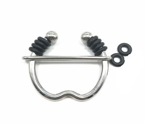 Laatste pikring Ball Clip Scrotal Testicles Clamp Device Bondage CBT Sex Toys for Men 40mm 45 mm 50mm4438914