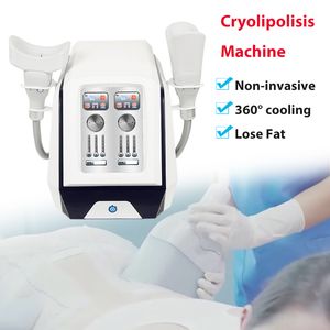 Laatst design Mini Diamond Ice Sculpture Cold Body Sculpting With Double Chin Handle Cryotherapy Fat Freezing 360 Cryolipolisis Beauty Machin