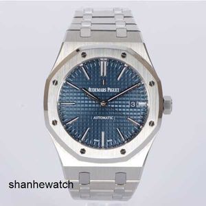 Dernières montres-bracelets AP Montre-bracelet 15400ST Royal Oak Offshore Série Précision Acier Bleu Plaque Calendrier Affichage Automatique Mécanique Montre Pour Homme Ensemble De Montres