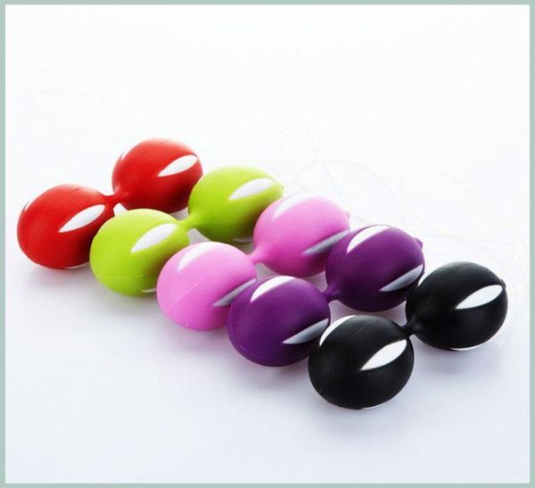 Lastic Balls Female Sex Toys Benwa Smartballs Kegel Exercice Ball Vaginal Smart Perle Love Exercice serré 5792531