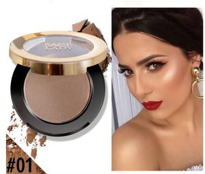 Palette de maquillage bronzante en poudre de Contour durable, illuminateur, surligneur, poudre scintillante pour le visage, cosmétiques, vente en gros