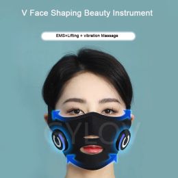 LastOortsen Facelifting Device Facial Massager Mask Bandage Microcurrent Skin Draai Tilting Spa Face EMS Facial Care Beauty Instrument