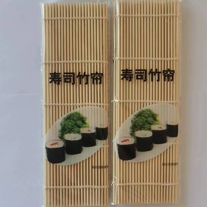 nieuwste 1 stuk sushi-gordijnrolkussen, sushilepel, doe-het-zelf-ui-rijstrol, keukengereedschap, kookaccessoires, bamboe sushi-maakgereedschap, handgemaakte witte sushi-rol