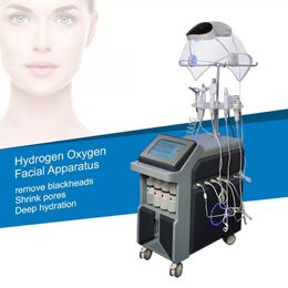 Nieuwste 10 in 1 hoogfrequente microdermabrasie water zuurstof hydra microdermabrasion aqua peel huidverzorging gezichtsmachine