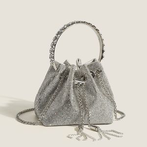 HBP Shinning Diamant Femmes Seau Bagsb Sac À Bandoulière 2023 Sacs À Main À Cordon De Mode Sous Les Bras Sacs À Main De Luxe Totes Bling Classique Mode Brillant Sac À Main Chaîne