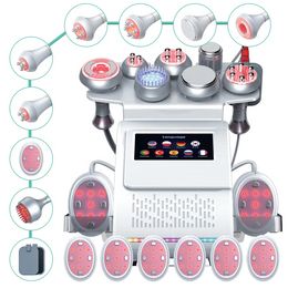 Ultimi 9 in 1 80k Ultrasonic Cavitation Vacuum RF 8 Lipo Laser Body Shaping Machine