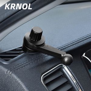 Dernière pince d'aération avec crochet pour support de téléphone de voiture 17mm rotule pour sortie d'air gravité magnétique Smartphone support Base de support