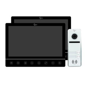 Anjielosmart – visiophone tactile 10.1 pouces, 1080P, Support TUYA, station extérieure à 2 portes, interphone vidéo pour appartement, dernier modèle