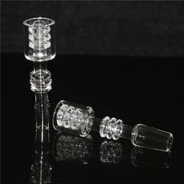 Clou à Quartz avec nœud en diamant mâle, 10mm 14mm, pour Nectar, Tube de paille Dab, pointes d'égouttement, tuyau de brûleur à huile en verre, collecteur de cendres