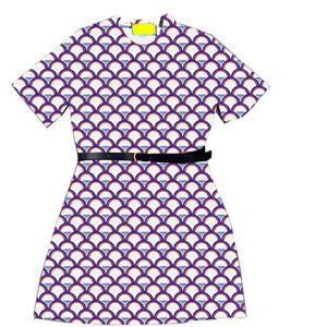 Últimos vestidos con cinturón, vestido estampado para mujer, falda de verano, vestido elegante con encanto, estilo callejero, faldas con personalidad para niñas, ropa