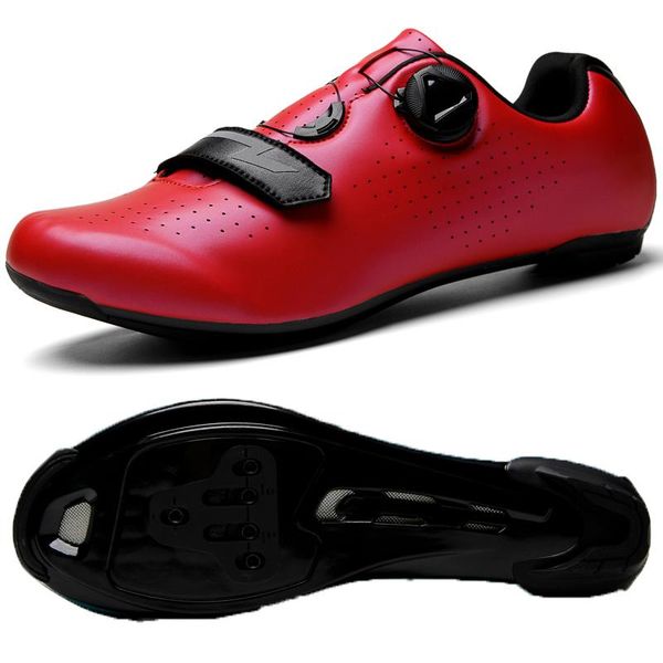 Últimos zapatos de bicicleta para hombres, deportes de bicicleta de carretera, calzado de ciclismo ultraligero profesional para exteriores