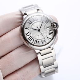 Dernière montre pour hommes de marque de luxe de ballon bleu 42mm de qualité supérieure avec miroir en cristal saphir poli de haute qualité montres mécaniques automatiques pour hommes