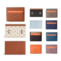 Nieuwste kaarthouder Damessleutel portemonnee zakje Portemonnees Luxe ontwerper met doos porte carte portemonnee CL uitgehold Heren walle181w