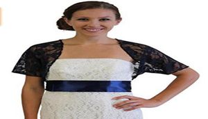 Dernière collection veste boléro en dentelle pour femme à manches courtes voir à travers les vestes de mariée de bonne qualité style européen et américain27234209365016