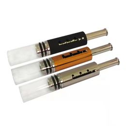 Nieuwste Kleurrijke Draagbare Glas Droog Kruid Tobacco Pijpen Innovatief Ontwerp Verstelbare Telescopische Roken Sigaret Houder Filter Mondstuk Handpipes DHL GRATIS