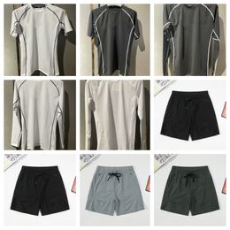 Nieuwste zomerse shorts voor heren, lange mouwen en topset