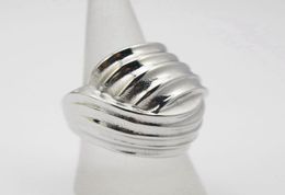Dernière design Big Long Foundry Statement Ring Rague en acier inoxydable Bague de casting en métal en acier inoxydable pour femmes Anillos Mujer Anel9052536