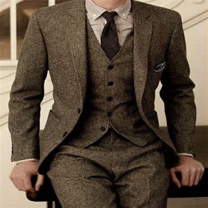 Latest Design Custom Made Mens Dinner Party Casual Suit Groom Tuxedos Wedding Blazer Suits For Men 3 PieceJacket Pant Vest Tie199u