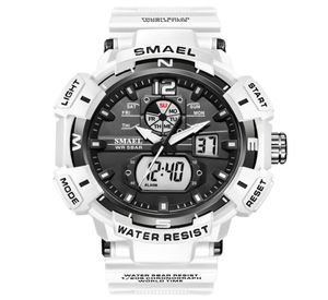 Nieuwste ontwerp smael dual time digital horloges sport voor Men06952898