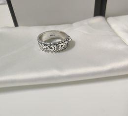 Nieuwste ontwerp tijgerkop 925 sterling zilveren ring paar persoonlijkheid retro ring ontwerp ring mode-sieraden supply2212669
