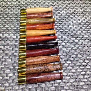 Nieuwste ebbenhout houten filter mondstuk pijpen 6 cm één slagman kruid tabak roken accessoires tools sigarettenhouder catcher proeverij bat tips