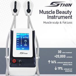 Dernière Machine électromagnétique localisée d'élimination des graisses HIEMT, Stimulation musculaire, combustion des graisses, Ems, amincissant, renforce les Muscles