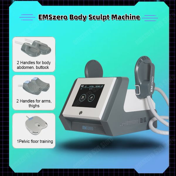 La última máquina Emszero Neo Body Sculpt 14 Tesla DLSEMSlim Hi-Emt Body Contouring Eliminación de grasa electromagnética Levantamiento de glúteos Almohadilla estimuladora del suelo pélvico