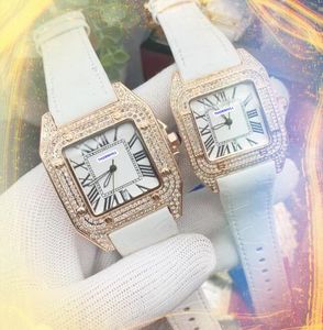 Dernière mode diamant complet DIAMONDS RING RONNES MONTRES 40 mm 34 mm Fashion Luxur