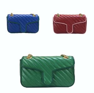 Laatste mode luxe merk tassen, dames schoudertas in 3 kleuren van volle leder, cross-body tassen portemonnee, topkwaliteit maat 26x15.6x6cm # 4434970