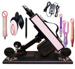 Dernière machine de sexe silencieuse à moteur puissant avec de nombreux accessoires pour couple machine de sexe automatique avec gode et mât vaginal4104431