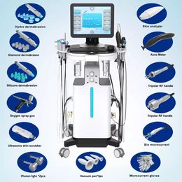 Nieuwste Hidrofacial Microdermabrasion Beauty Salon Equipment Hydrofaci Hydra Dermabrasion Facial Skin Care Machine