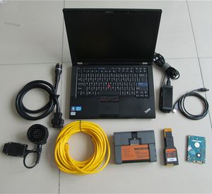 Última herramienta de diagnóstico icom a2 b c para bmw con computadora portátil T410 4GBi5 + programación HDD en varios idiomas lista para trabajar