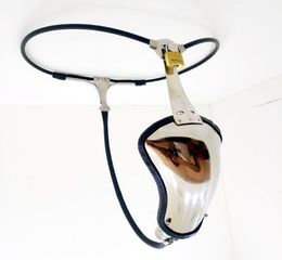 Derniers dispositifs invisibles de style T pour hommes, dispositif de ceinture entièrement réglable en acier inoxydable avec cage à pénis, tube de pénis, bondage adulte, jouet sexuel Bdsm4954830