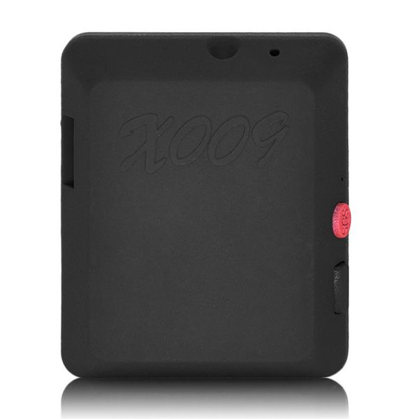 Últimas mini videocámaras X009 GPS Tracker Mini cámara Monitor Video Recorder SOS GPS DV GSM cámara 850 900 1800 1900MHz cámara oculta 180n