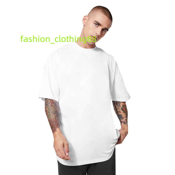 La última camiseta informal básica de algodón 100% de gran tamaño blanca para hombres más exigentes con mangas cortas a la venta a precios económicos