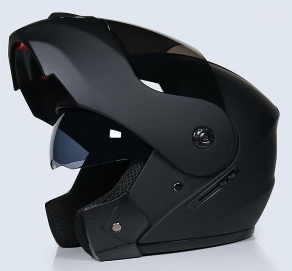 Dernier casque de moto Dot de sécurité approuvé Flip Up ABS Casques Full Face pour hommes Femmes17990452