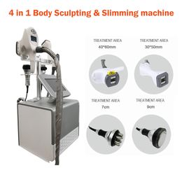 Dernière machine Multi-fonction Minceur Beauty Machine Combinaison Vac + Rouleau + RF + Lumière infrarouge pour la mise en forme du corps Réduction de la cellulite