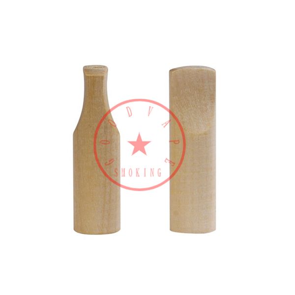 Lo último en tubos de madera natural, tubo portátil para fumar tabaco y hierbas, soporte para cigarros, tubo portátil, Mini tubo de mano, boquilla con filtro, puntas de madera