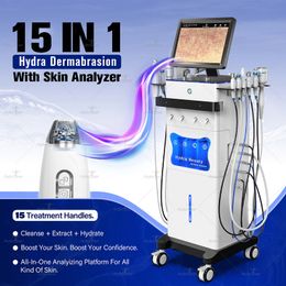 Dernière machine hydro-hydro Hydra Dermabrasion Soins de soins de la peau Machine de nettoyage ultrasonique Retter